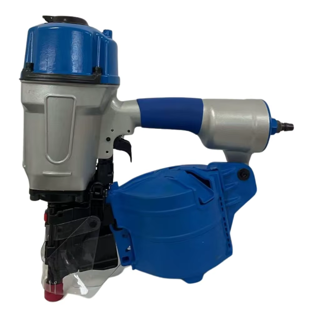 Siding Nail Gun 15-Degree Air Coil Framing Fencing Nailer for Fiber Cement Cedar Shake