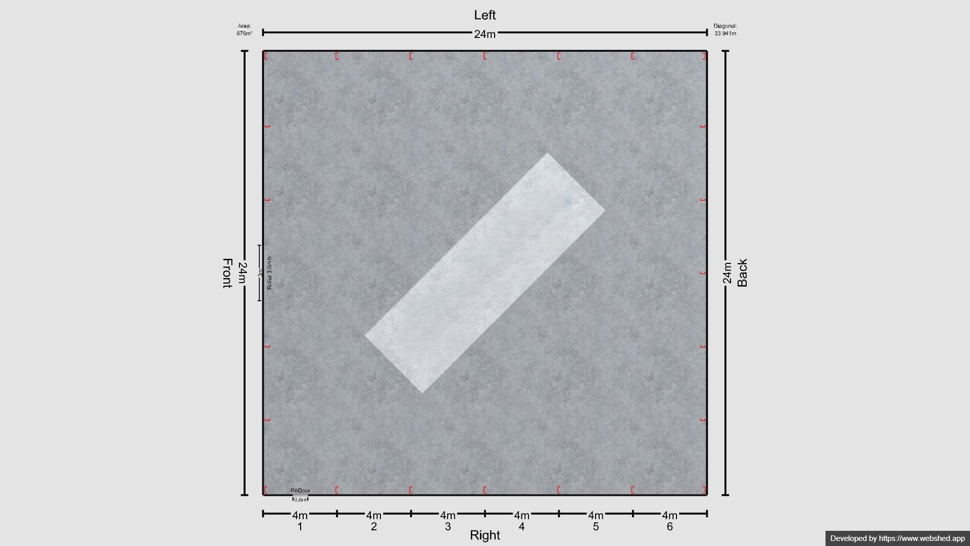 Complete 24x24x4 Meter Steel Structure Kitset - Image 2
