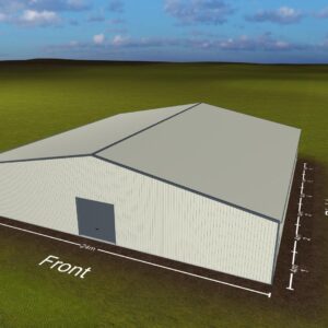 Complete 24x24x4 Meter Steel Structure Kitset