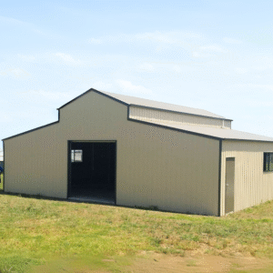 Steel Frame 9m x 18m x 3m Barn-(Colorsteel)