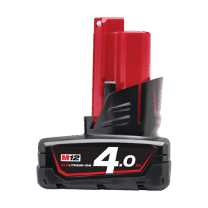 Milwaukee M12B4 12V 4.0Ah REDLITHIUM™ Lithium-Ion Battery Pack