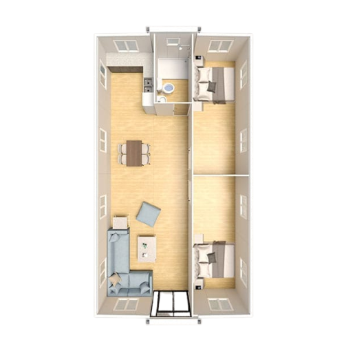 40ft Expandable Cabin-69sqm - Image 5