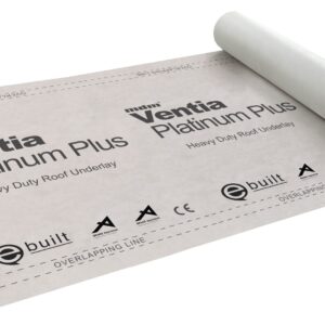 Ventia Platinum Plus SS Roof Underlay - Heavy Duty White